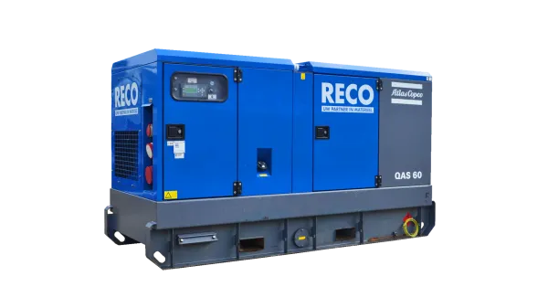 RECO dieselaggregaat 60 kVA voor tijdelijke stroomvoorziening