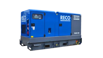 RECO dieselaggregaat 60 kVA voor tijdelijke stroomvoorziening