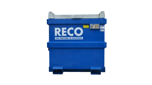 RECO IBC brandstoftank 1.000 liter vooraanzicht