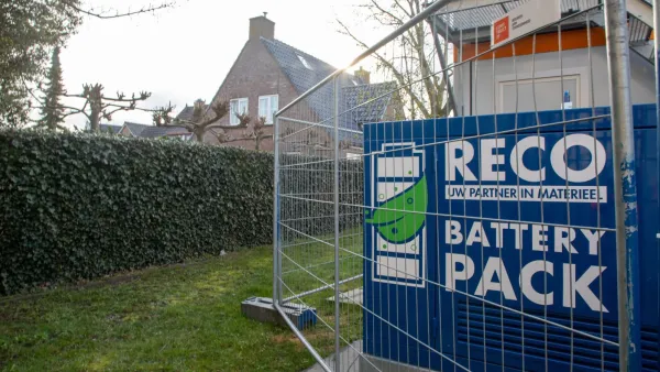 RECO Battery Pack ingezet bij tijdelijke bouwunits voor duurzame stroomvoorziening