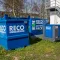 RECO HVO100 brandstof met brandstoftank, Battery Pack en aggregaat op locatie