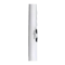 Witte vlaggenmast van 7 meter met hijstouw voor het hijsen van vlaggen en wimpels