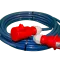 Aluminium verlengkabel 12,5 meter 32A 400V met 5-polige CEE-stekkers