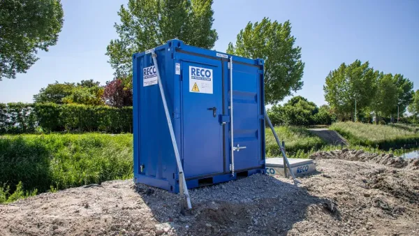 RECO bouwmeterkast 1000A op bouwplaats
