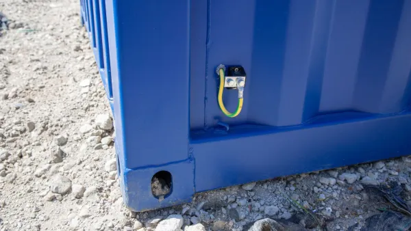Aardingsaansluiting van RECO bouwmeterkast 630A voor veilige stroomvoorziening op de bouwplaats