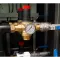 Drukregelaar met manometer en afsluitkraan van hydrofoorinstallatie 60m