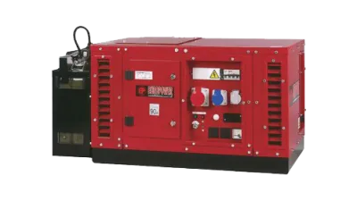 Benzine aggregaat 6,5 kVA met 230V en 400V aansluitingen