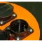Detail van Schuko-contactdozen op haspel 25m