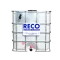 Watertank 1000 liter met verzinkt stalen frame en aftapkraan