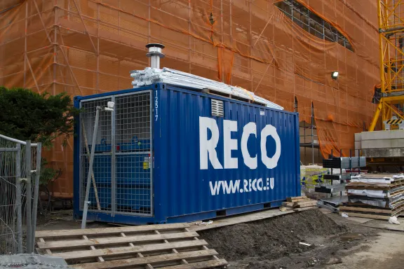 RECO luchtbehandelingsunit bij uitbreiding Courtyard by Marriott hotel in Hoofddorp
