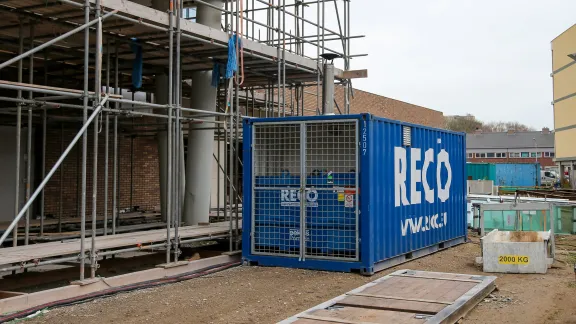 RECO luchtbehandelingsunit bij hoogbouwproject Bankrashof in Amstelveen
