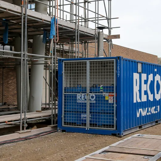 RECO luchtbehandelingsunit bij hoogbouwproject Bankrashof in Amstelveen