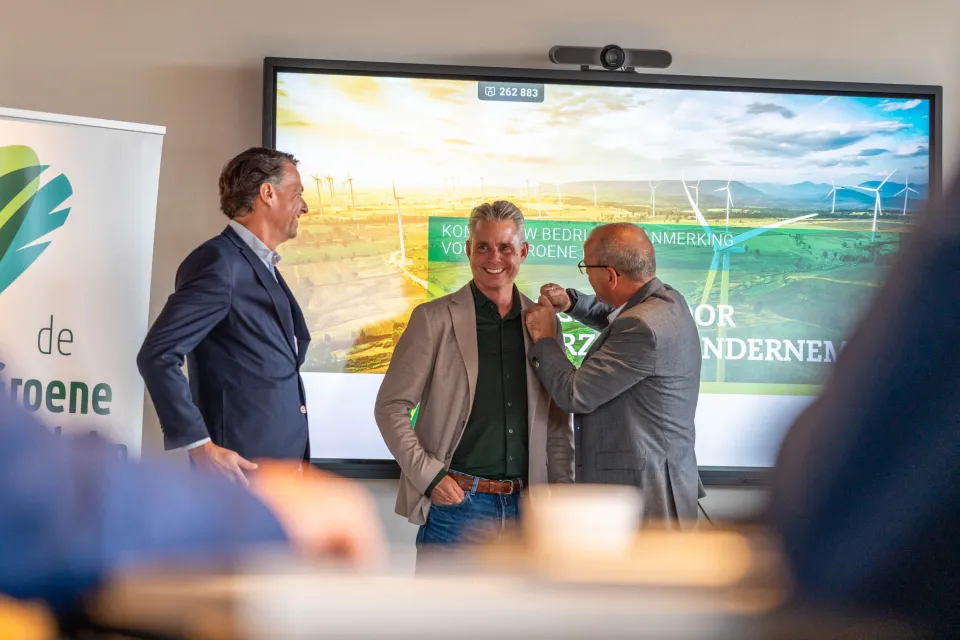 RECO ontvangt De Groene Pluim Duurzaamheid